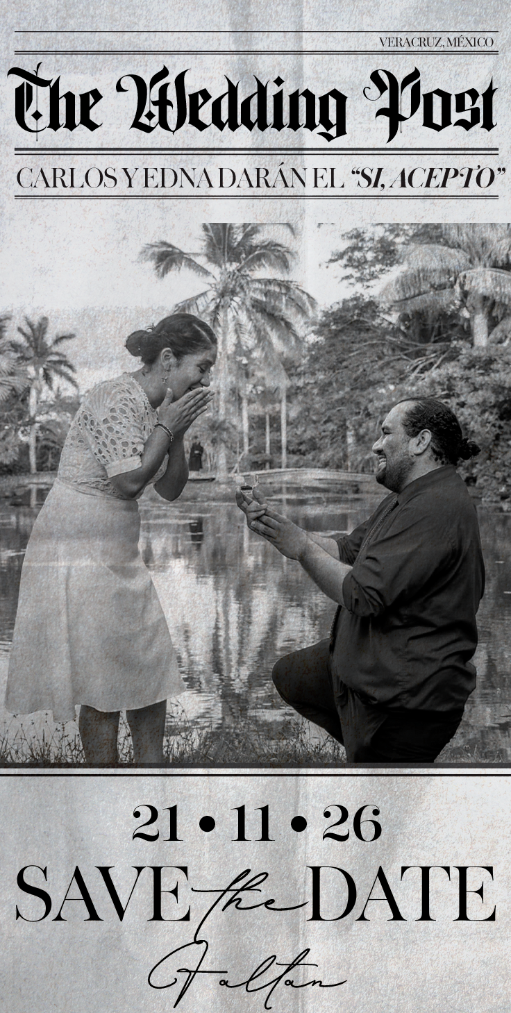 Carlos y Edna darán el si